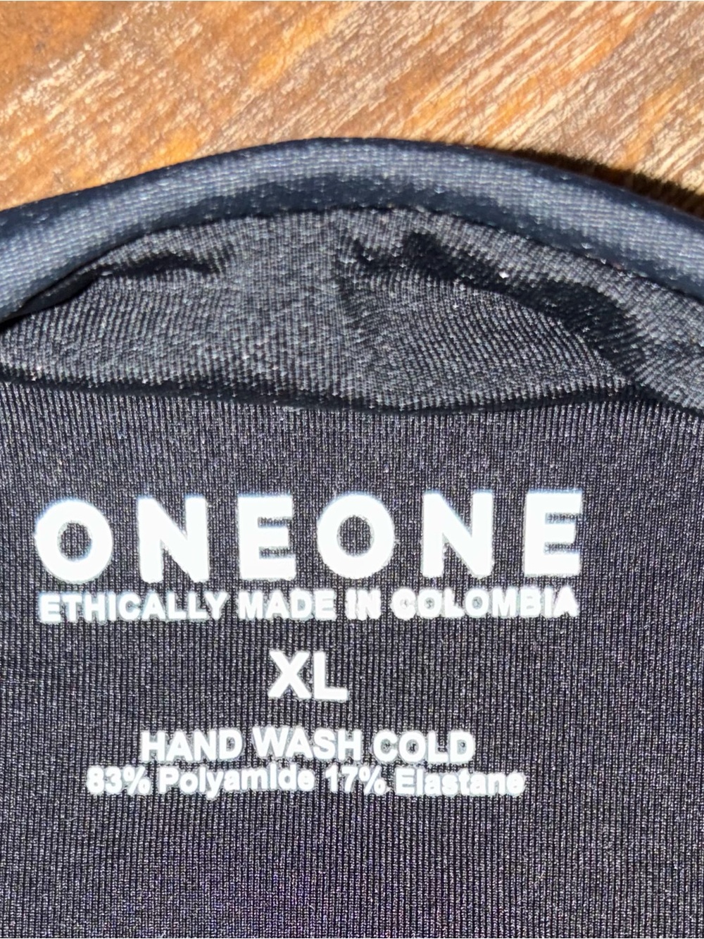 ONEONE Swimwear Legit Perfect Fit Black Bikini Bottom High XL - Picture 3 of 5